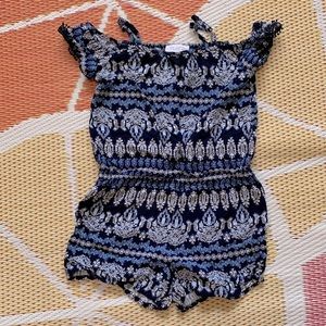 Children's place girls romper size 7/8
